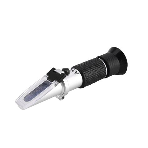 hand held refractometer for antifreeze and battery fluid|battery and coolant refractometer.